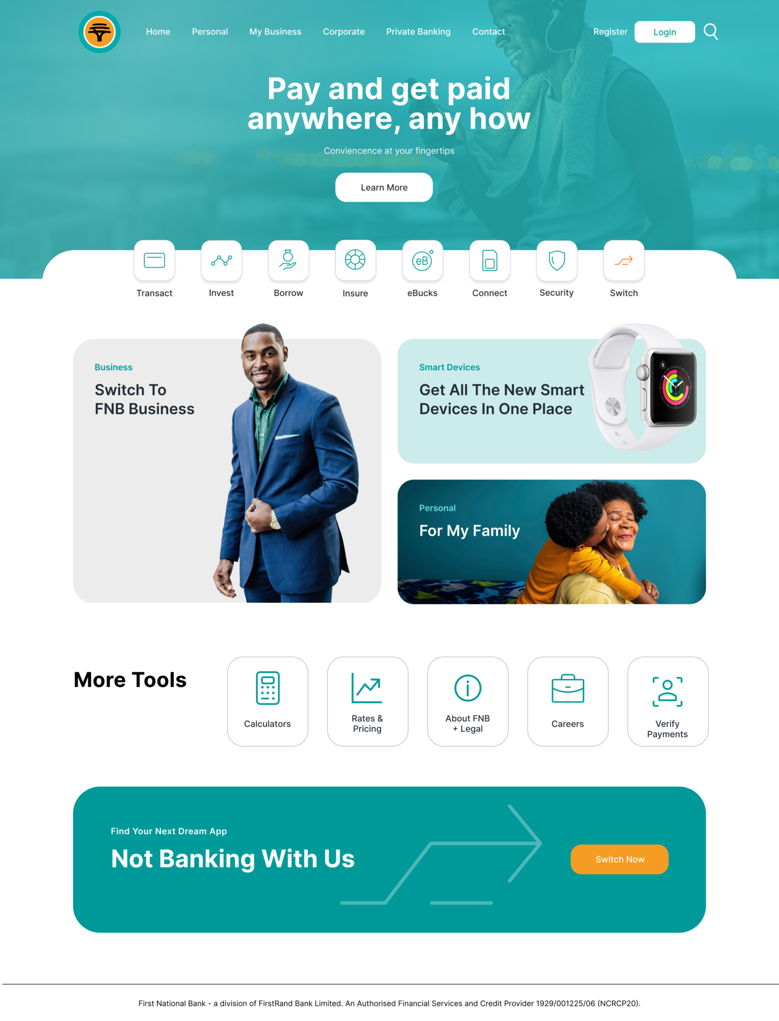 FNB Homepage